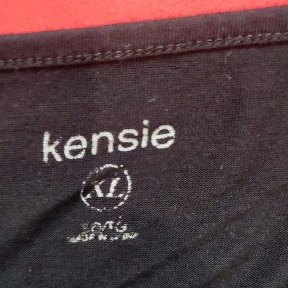 Kensie black stretchy dress women's size XL - Picture 5 of 5